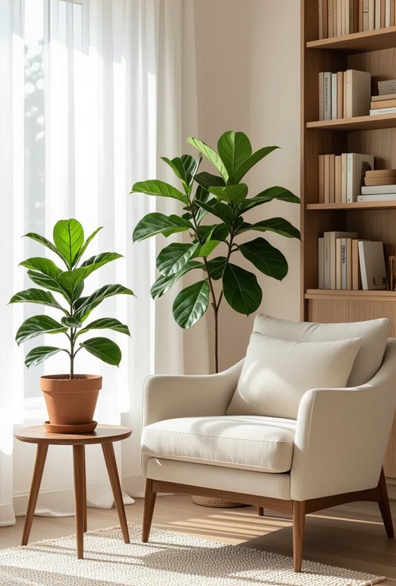 earthy greenery for cozy intellect