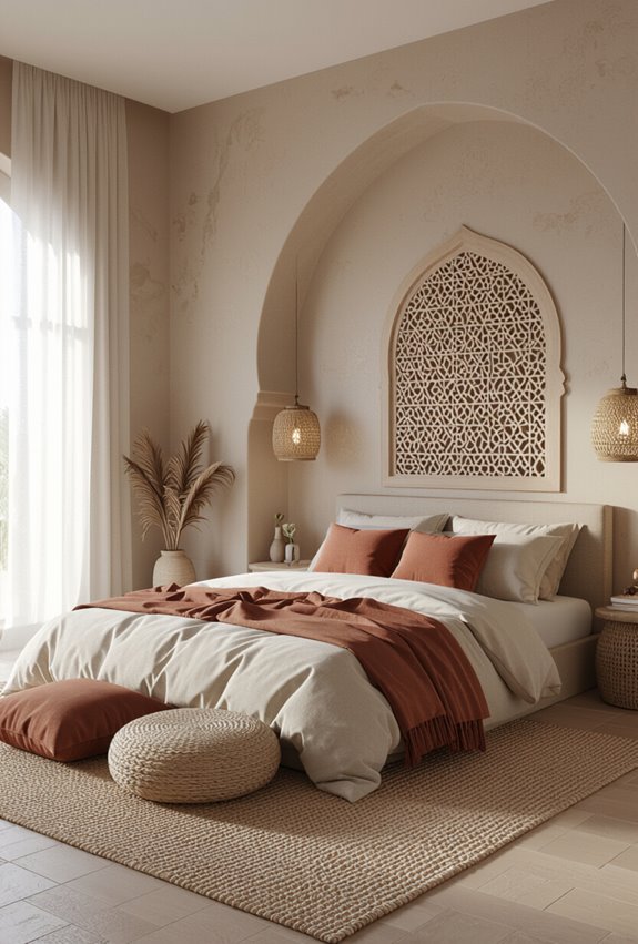 earthy ochre and clay serenity