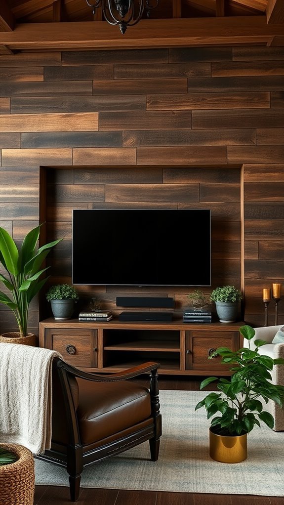 earthy tones and textures