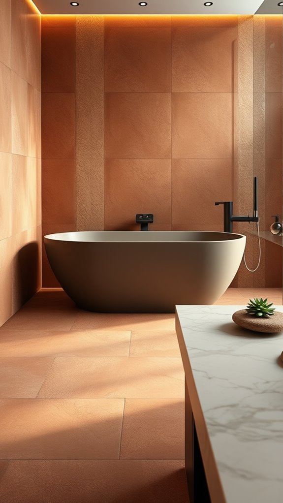 earthy tones for tranquility
