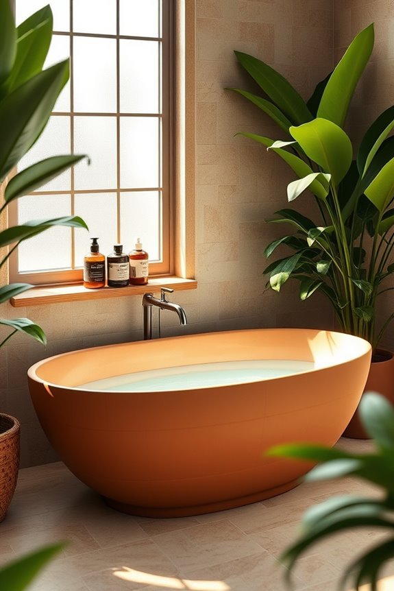 earthy tones for tranquility