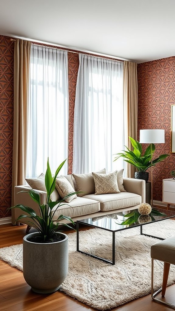 easy application decorative wallpaper