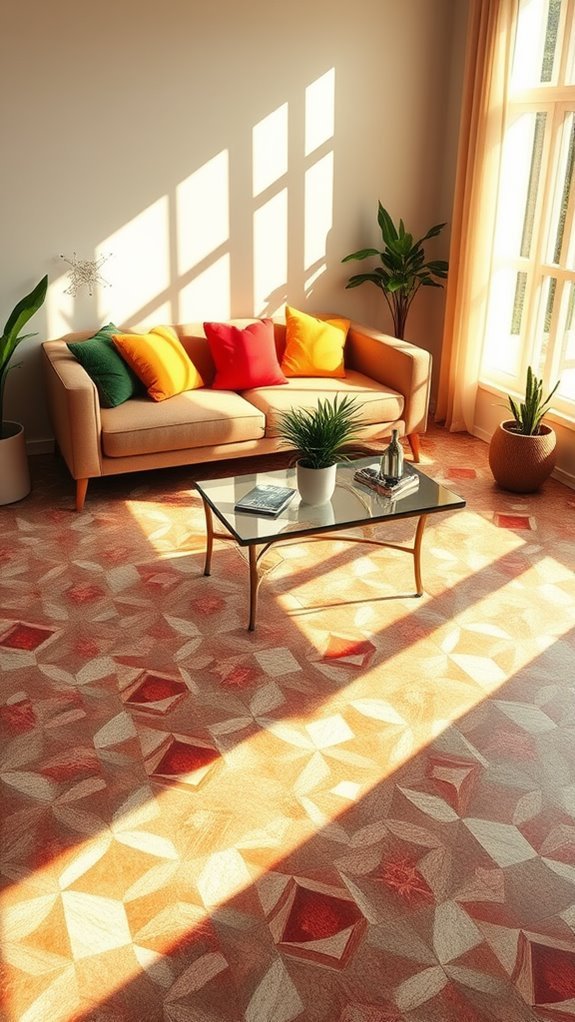 easy to use adhesive tiles