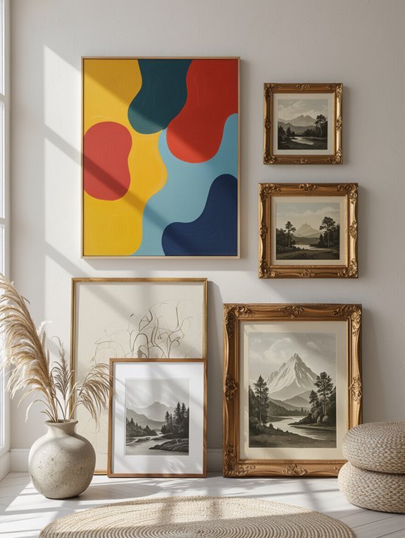 eclectic art style fusion