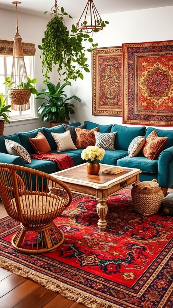 eclectic artistic bohemian decor