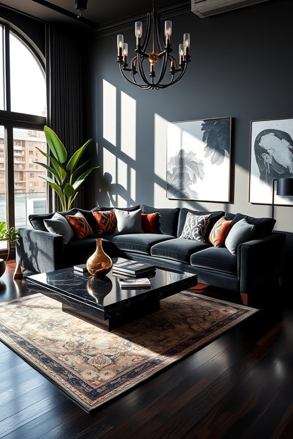 eclectic black decor styles