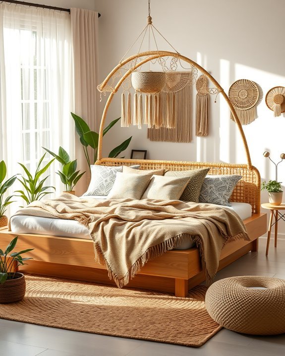 eclectic cozy bedroom retreat