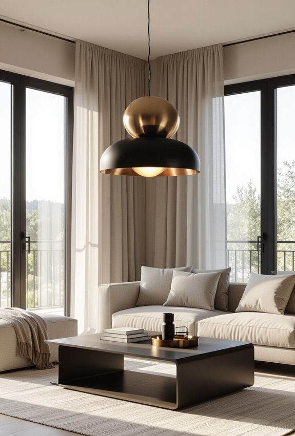 eclectic mixed metal lighting_style