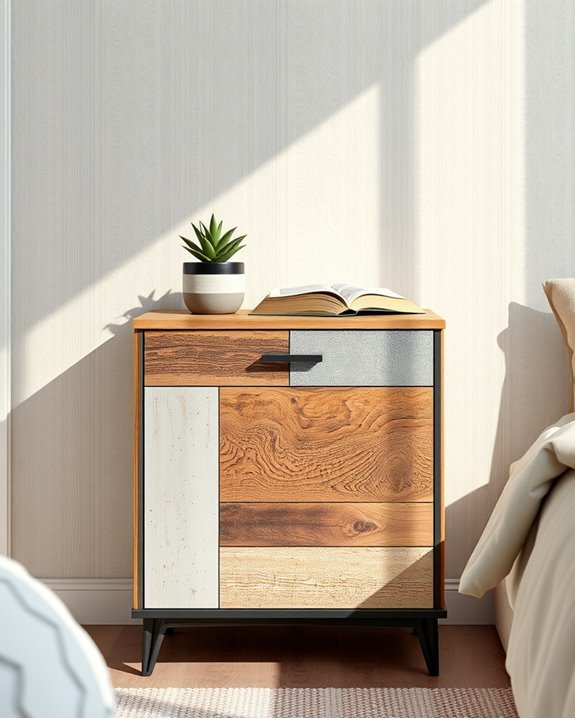 eclectic nightstand design ideas