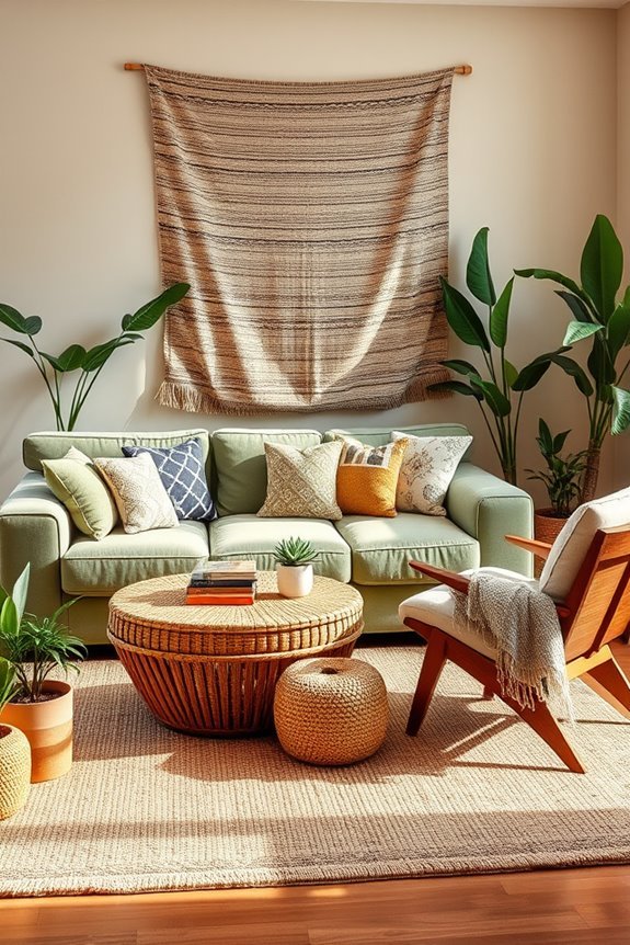 eclectic textures enhance interiors