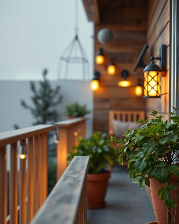 eco friendly balcony lighting solution