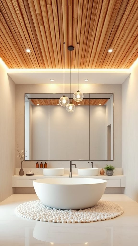 eco friendly bamboo ceiling panels