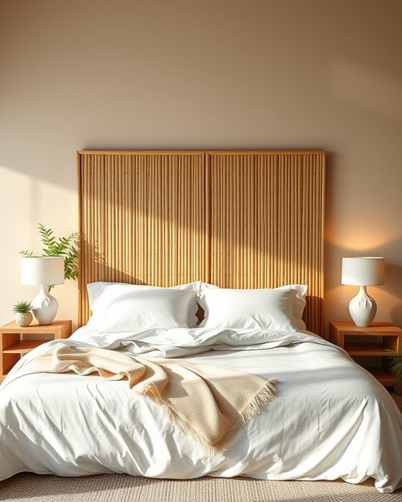 eco friendly bamboo headboards