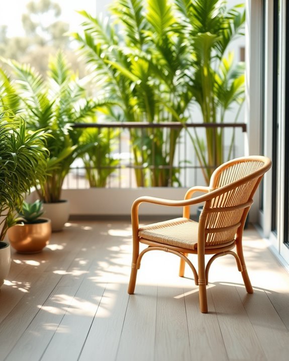 eco friendly bamboo patio chairs
