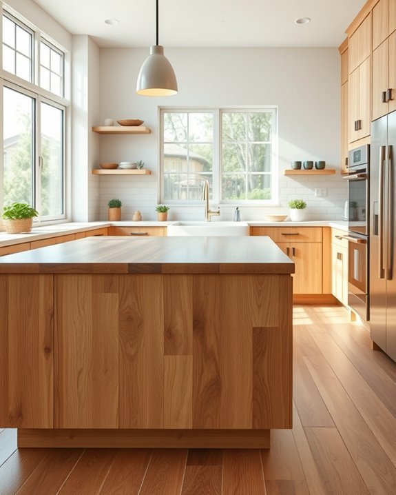 eco friendly kitchen design materials
