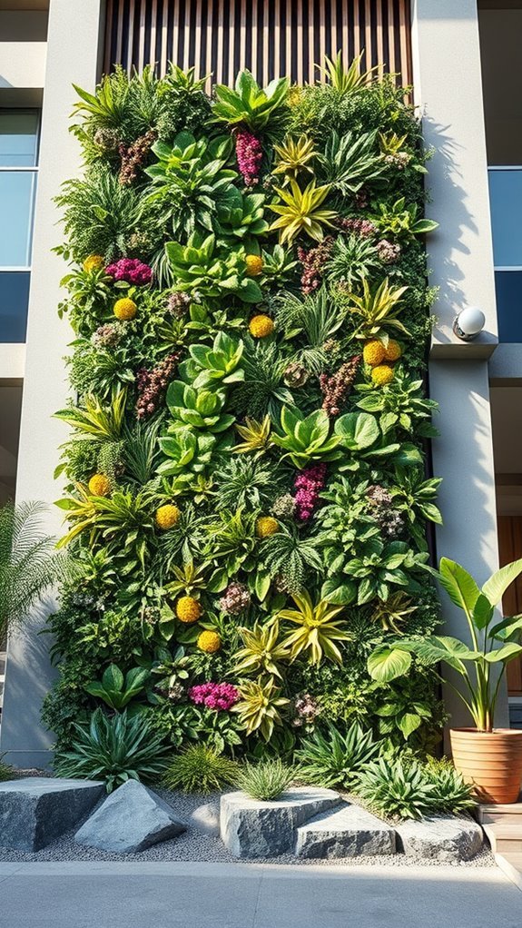eco friendly living wall benefits