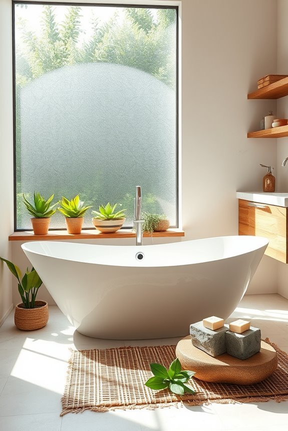 eco friendly luxurious bathing experience