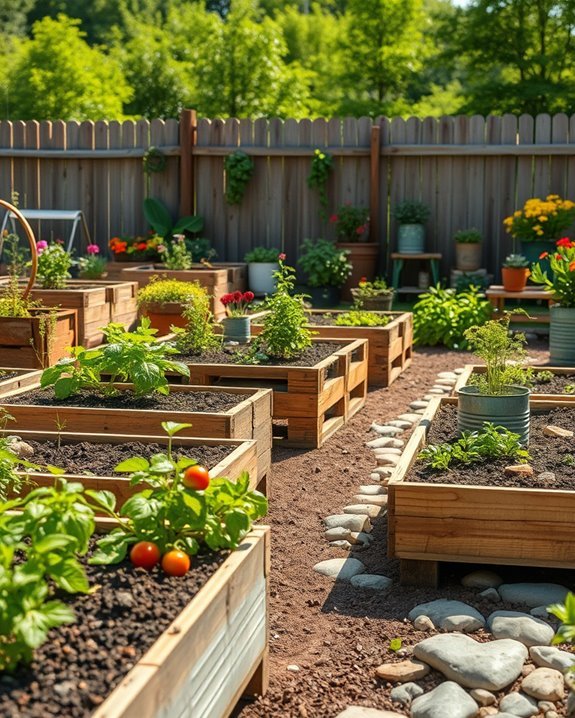 eco friendly raised garden beds