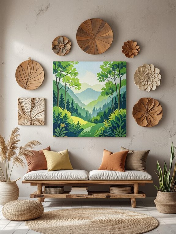 eco friendly recycled artwork