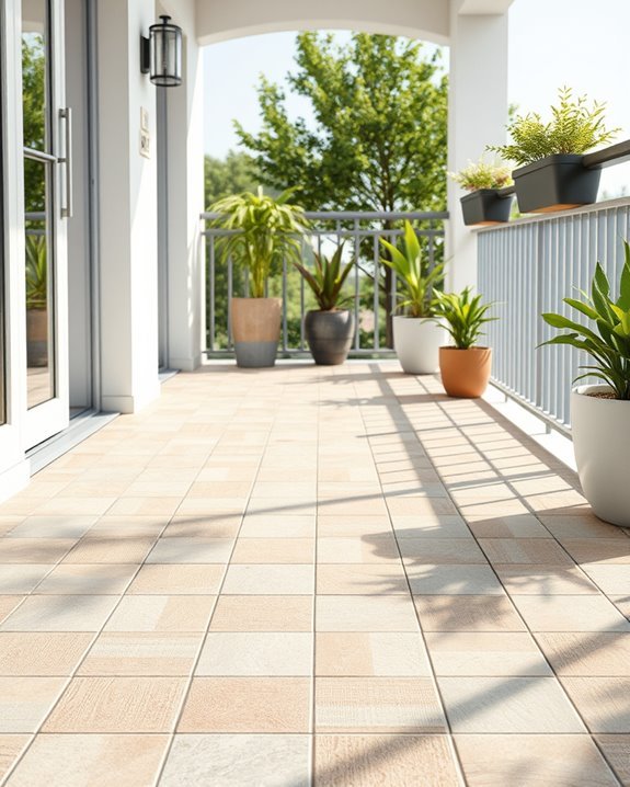 eco friendly recycled plastic tiles