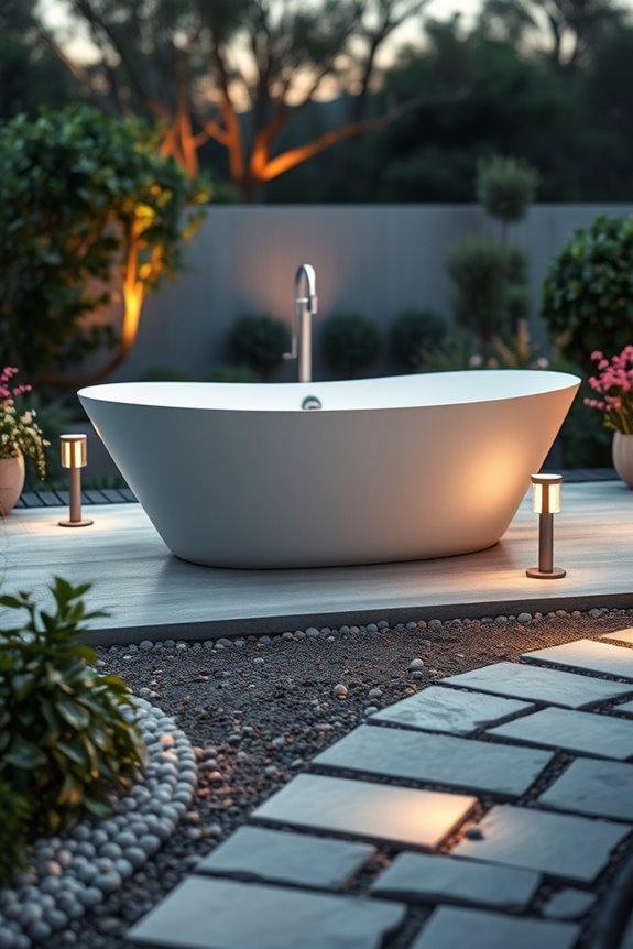 eco friendly solar bath lighting