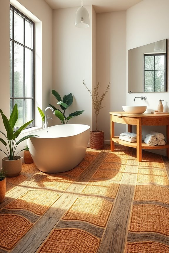eco friendly straw bale flooring