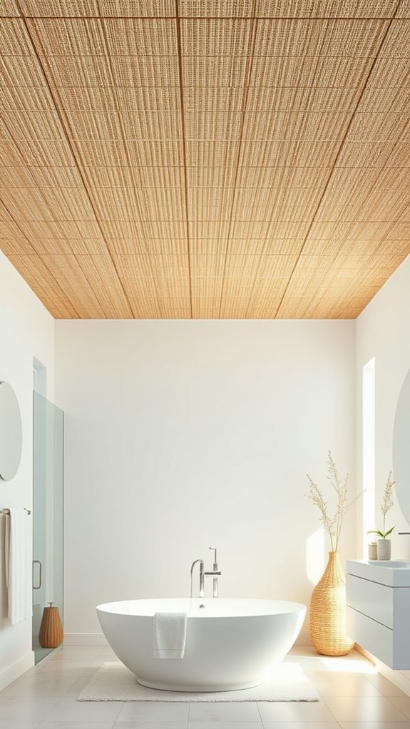 eco friendly textured ceiling panels