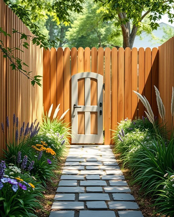 eco friendly vertical fencing design