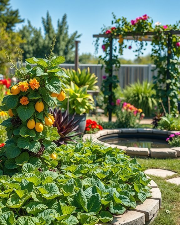 edible plants enhance gardens