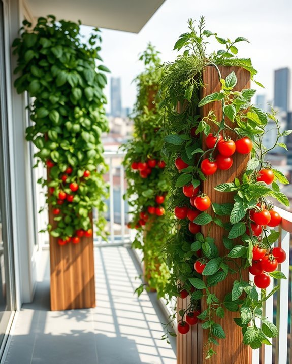 edible vertical garden tips