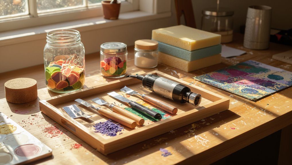 effective dried paint tools