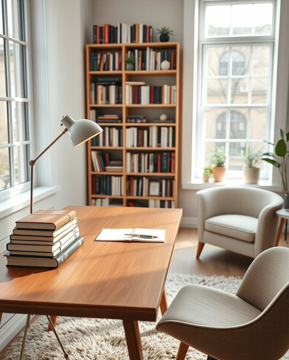 effective study desk organization