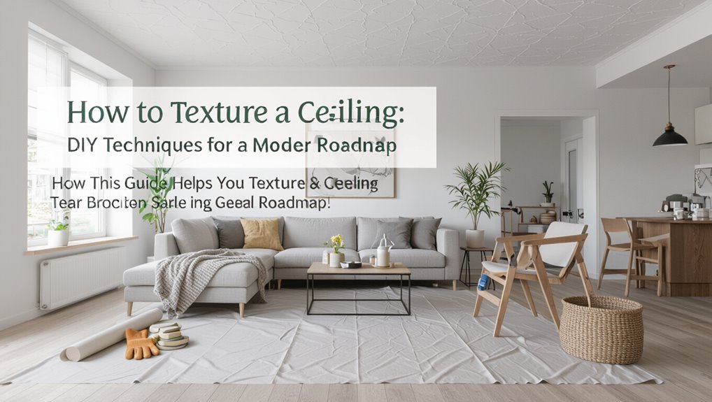 efficient ceiling texturing guide