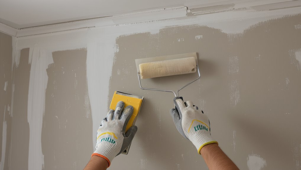 efficient drywall painting steps