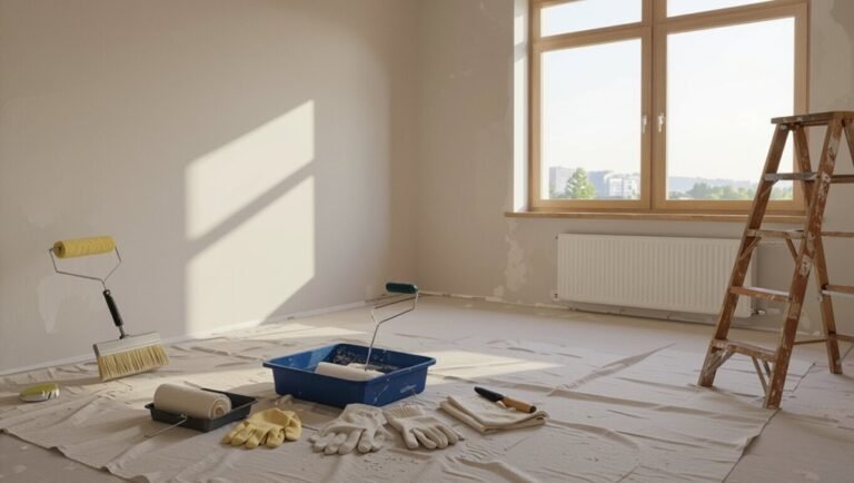 efficient wall painting sequence