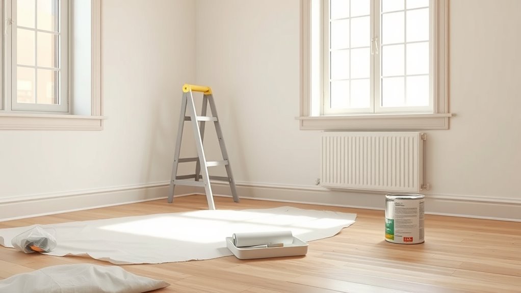 efficient wall painting strategy