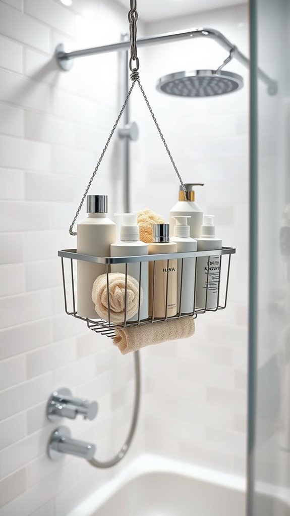 effortless shower organization solution