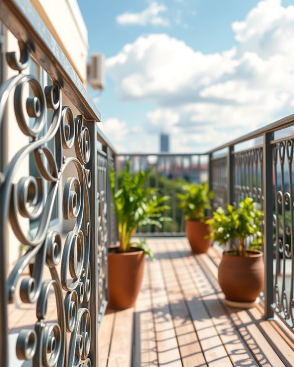 elegant and durable railings