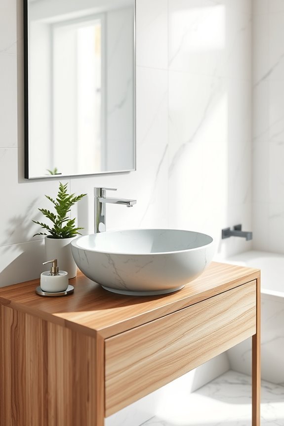 elegant and functional washbasins