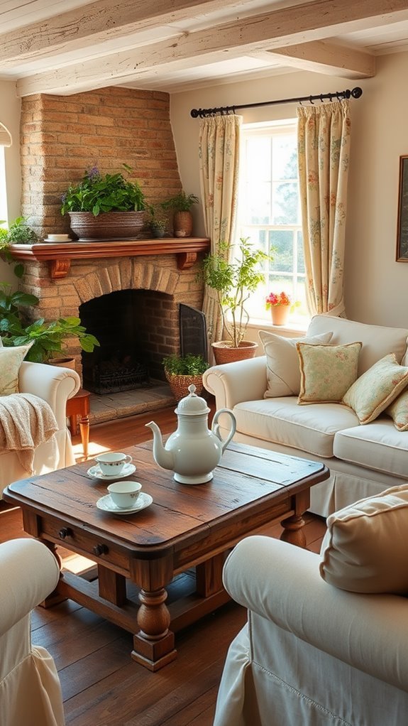 elegant and inviting centerpiece