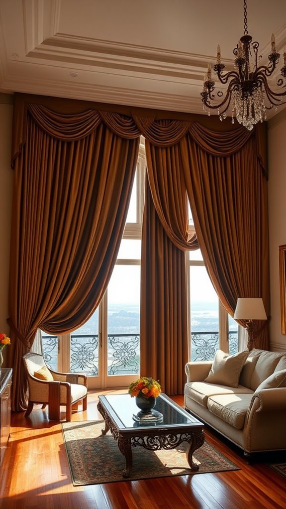 elegant and sophisticated curtains