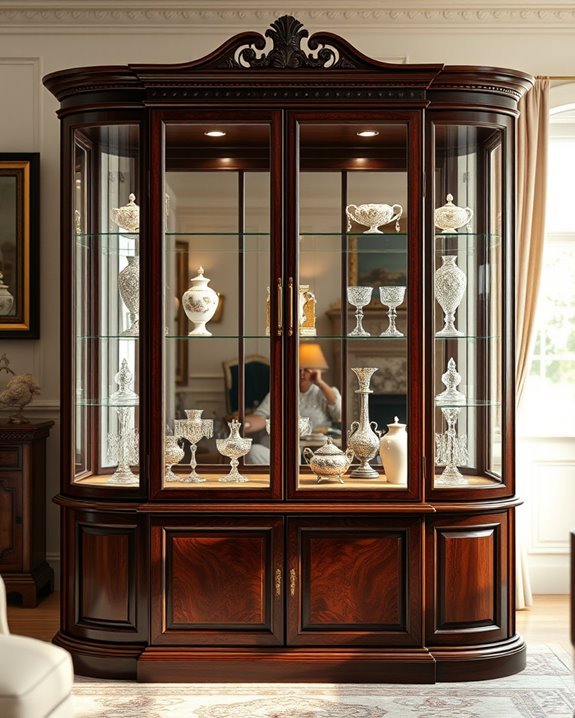 elegant antique display solutions