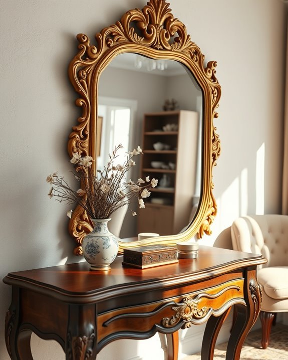 elegant antique mirror transformations