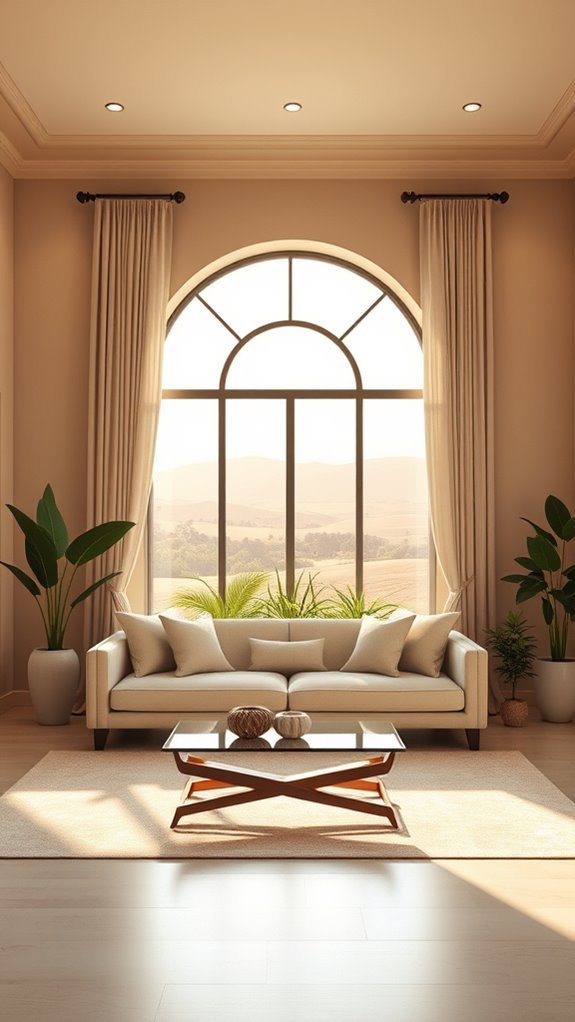elegant arched window designs