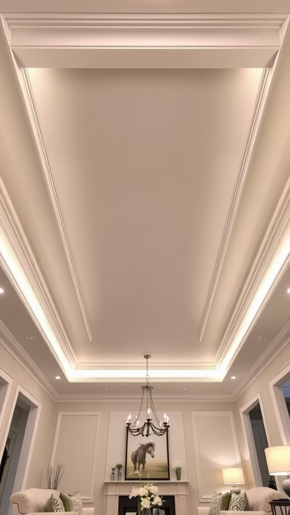 elegant architectural ceiling design