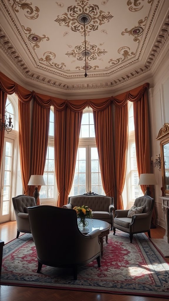 elegant architectural interior trim