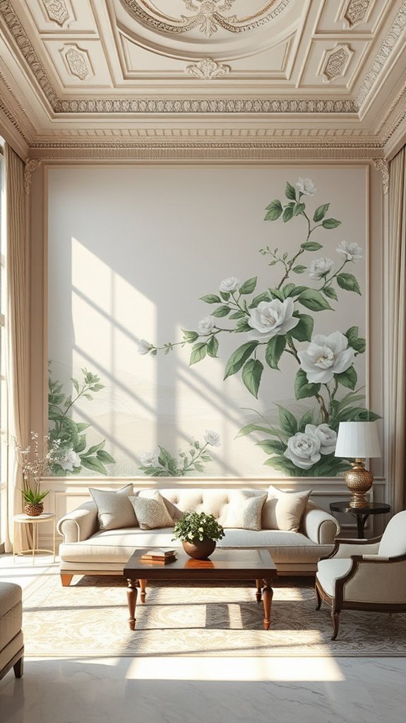 elegant artistic wall transformations