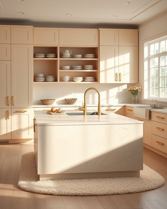 elegant beige and gold