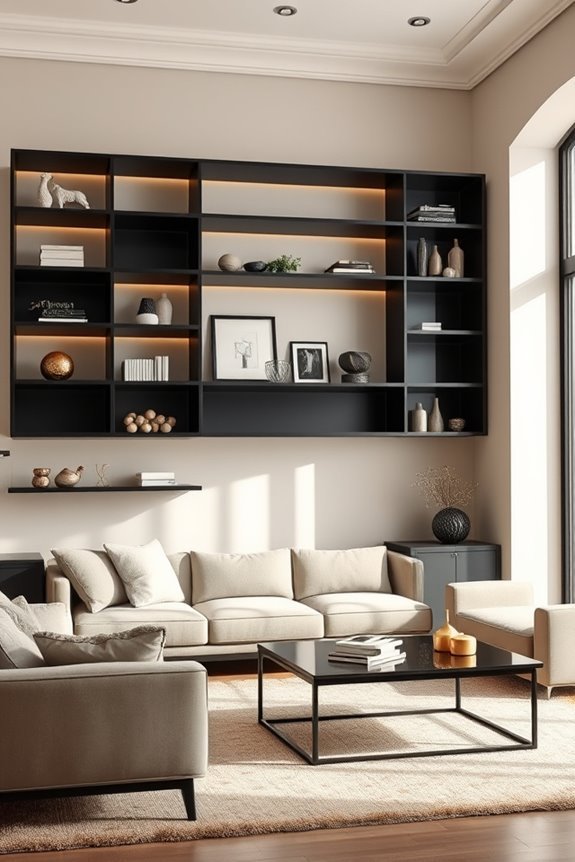 elegant black and gold