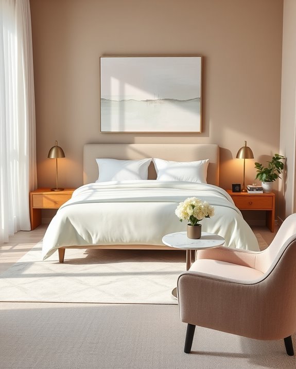 elegant color combinations enhance ambiance